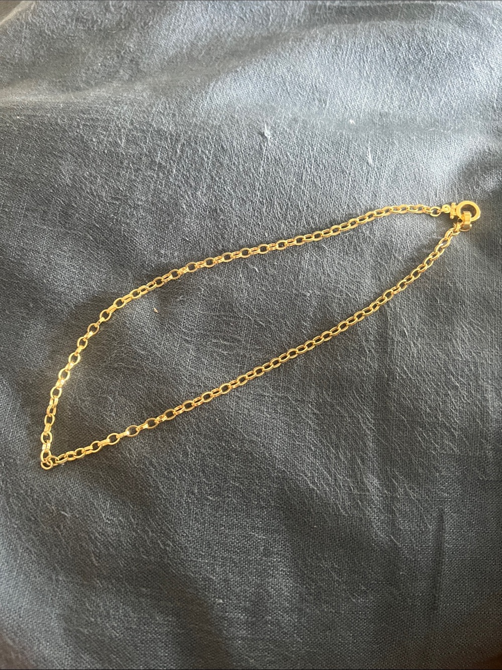 Gorjana Gold Plated Clasp Necklace